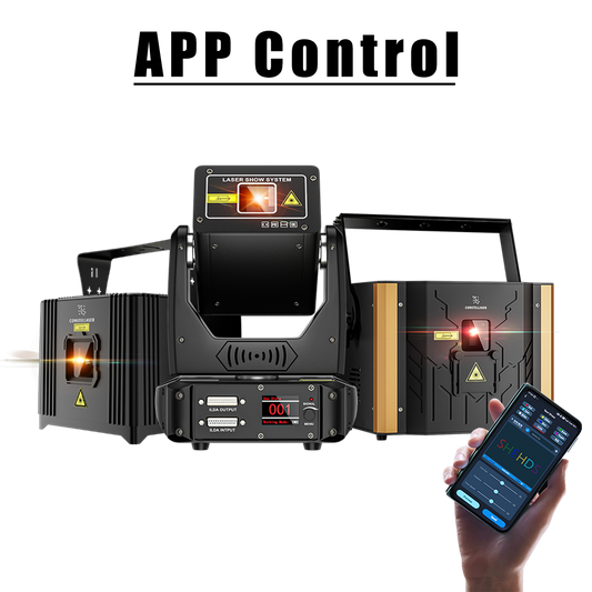 Constellaser Contrôle des application 6W Éclairage de Scène Éclairage Laser RGB Scanner animation DMX512 DJ Mariage Concert
