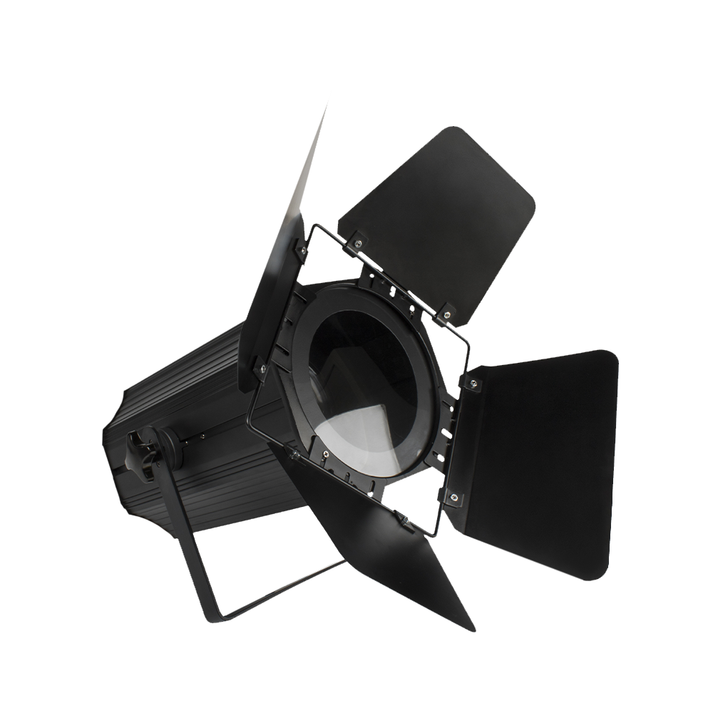 (Avec coupe-flux) Projecteur LED bicolore 200W COB Zoom Éclairage Par Blanc chaud/froid Éclairage de scène DMX 512 Équipement DJ