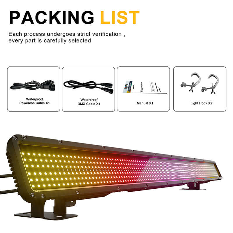 ShockCore Waterproof Spliced LED 250W 16-Pixel Strobe Light Zero Noise