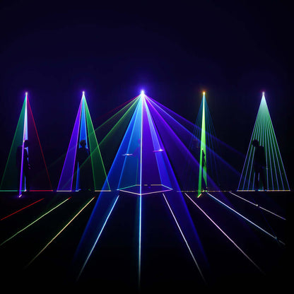 ConstelLaser Contrôle des application Wterproof 6W RGB Animation Éclairage Laser Rechargeable Éclairage de Performance