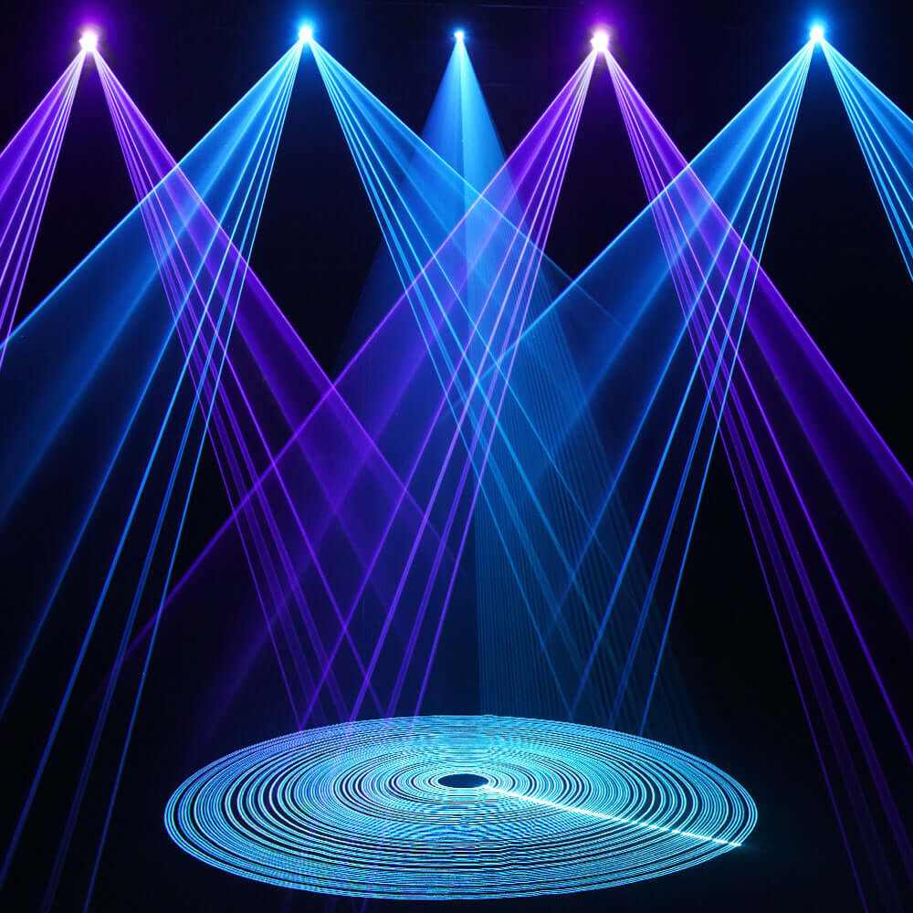 Constellaser Contrôle des application 3W Éclairage de Scène Éclairage Laser RGB Scanner animation DMX512 DJ Mariage Concert