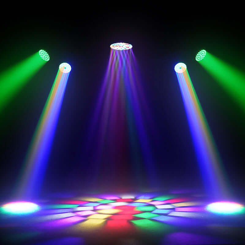JMS WEBB LED Ultra Wash Big Bees Eyes 37x25W RGBW Moving Head Light – blue wash lighting effect