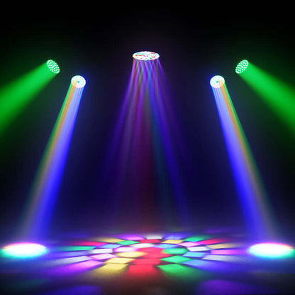 JMS WEBB LED Ultra Wash Big Bees Eyes 37x25W RGBW Moving Head Light – blue wash lighting effect