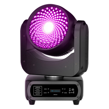 SHEHDS Nouvelle arrive Lyres LED Wash 120W RGBW Éclairage de Scène Éclairage de Performance Mariage Théâtre