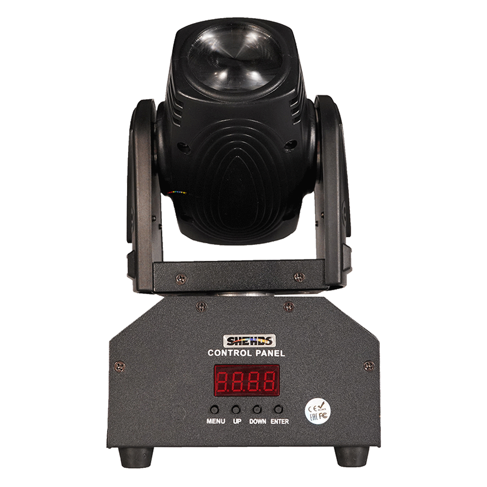SHEHDS Mini LED Spot Beam 10W Stage Light Moving Head Lighting