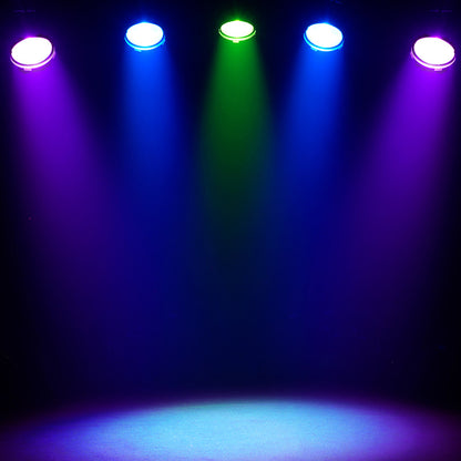 SHEHDS Projecteur Fresnel LED 250W/350W RGBWAUV/RGBLAC/RGBW/RGBL/Blanc Chaud+Froid pour Théâtre, Scène, Spectacle, Concerts