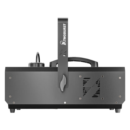 SHEHDS 1500W Machine à Fumée LED RGB avec 9 LED 3W Contrôle DMX et Télécommande pour Spectacle Mariage et Événement