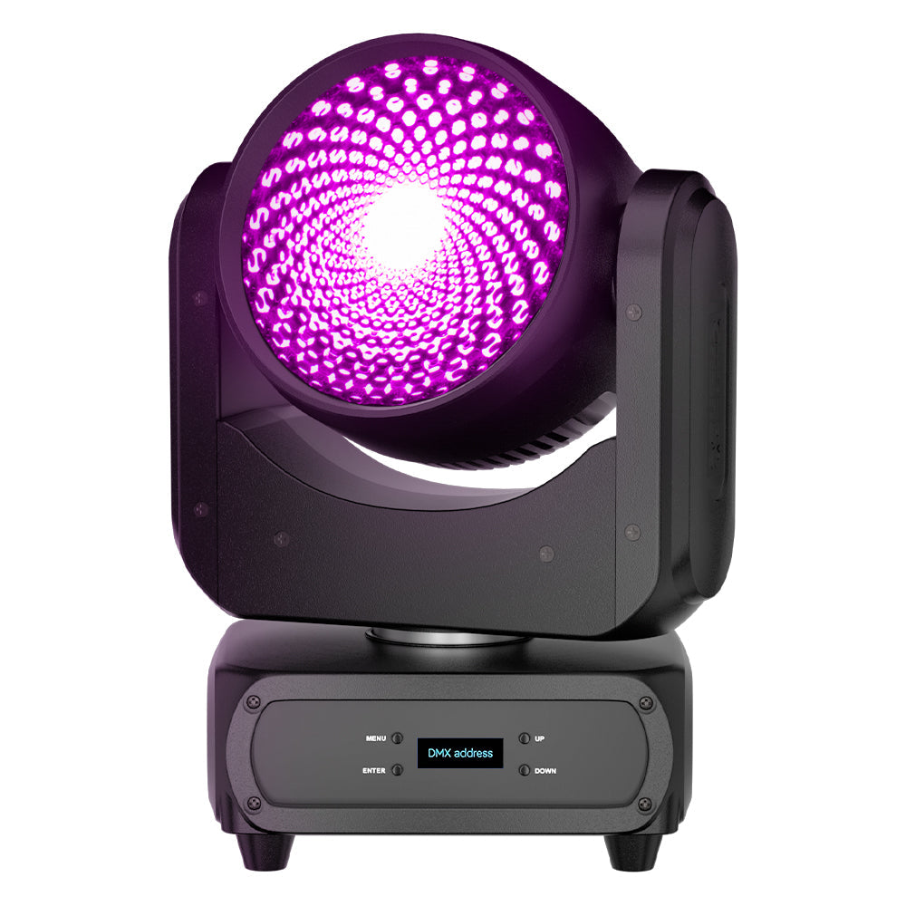 SHEHDS Nouvelle arrive Lyres LED Wash 120W RGBW Éclairage de Scène Éclairage de Performance Mariage Théâtre