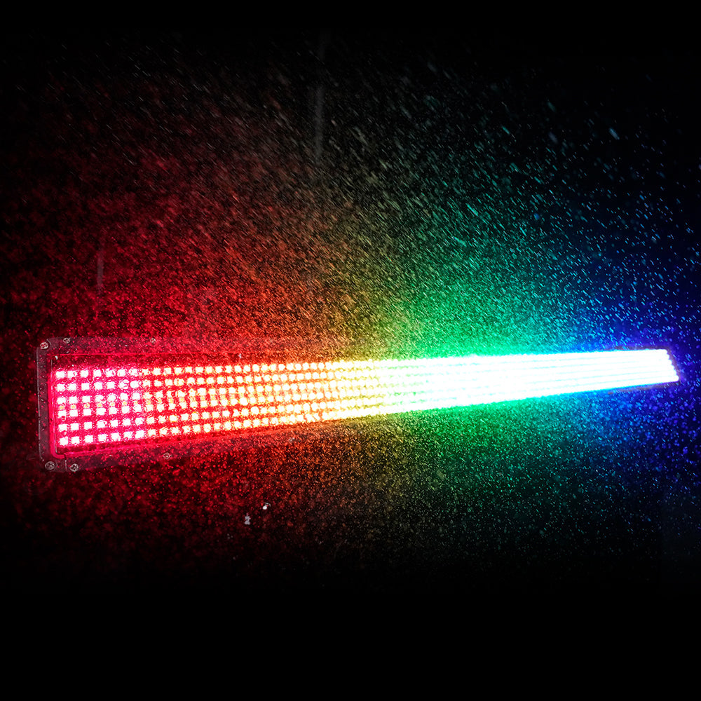 ShockCore Projecteur Stroboscopique LED 250W Étanche à Raccords, 16 Pixels, Zéro Bruit