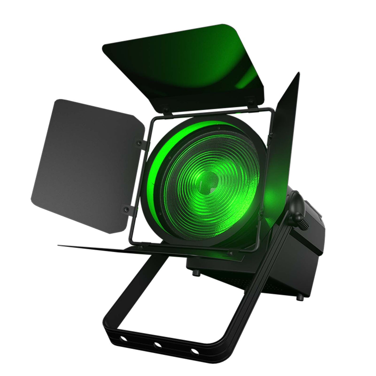 SHEHDS Projecteur Fresnel LED 250W/350W RGBWAUV/RGBLAC/RGBW/RGBL/Blanc Chaud+Froid pour Théâtre, Scène, Spectacle, Concerts