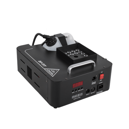 SHEHDS LED 24x9W RGB Fog Machine 1500W Smoke Machine