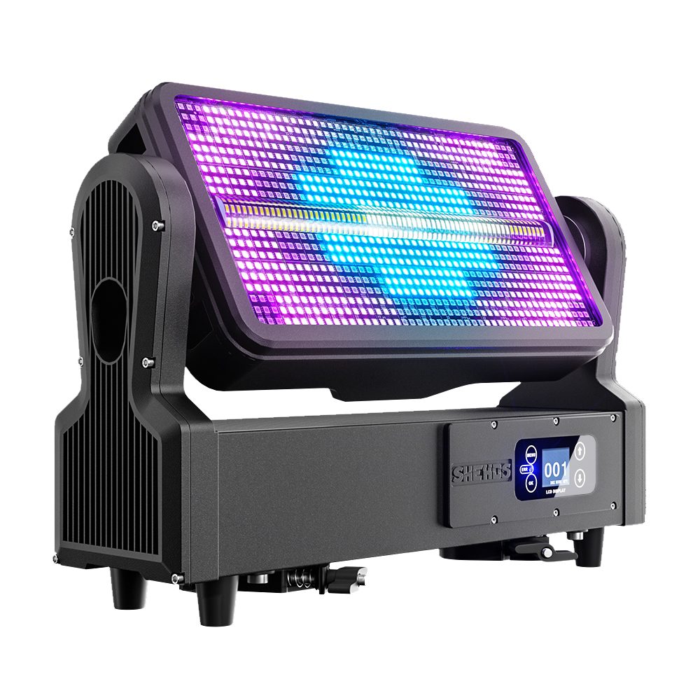CoralPar Waterproof LED Lyres 1000W RGB Strobe Éclairage de Scène Éclairage de Performance Club Mariage DJ