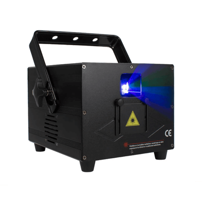 SHEHDS Couleurs 3D Effect 3W RGB Éclairage du scanner Laser Éclairage de Scène DJ Club