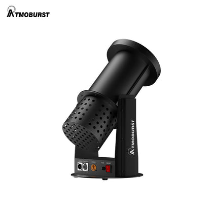 ATMOBURST Machine à confettis 1500W avec LED 12x4W RGB Angle réglable