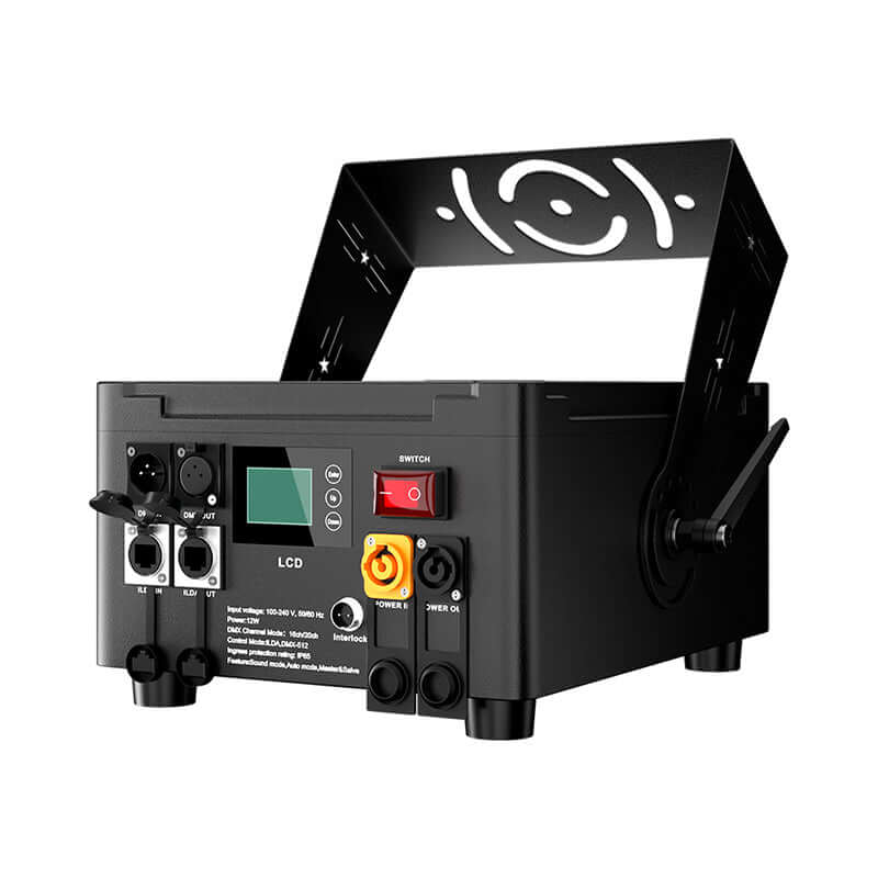 Constellaser Contrôle des application Waterproof 12W RGB Modèle de numérisation Éclairage de Scène Laser Performance