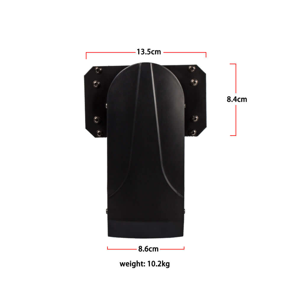 SHEHDS Scanner DMX Laser RGB 3000mW 3in1 Laser Moving Head - size & weight