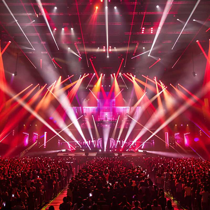 GalaxyJet Lyres LED Beam 200W&300W Beam&Wash&Gobo Éclairage de Scène Éclairage de Performance Concert Club