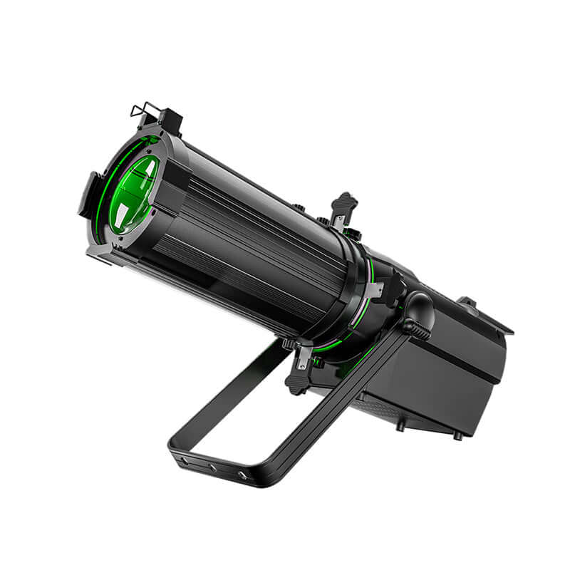 SHEHDS LED Optical Zoom LEKO 350W LED RGBW/Warm+Cool White Profile Spotlight Four-leaf – alternate product view