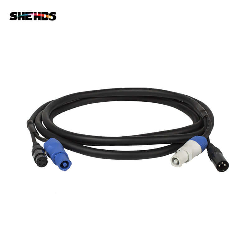 SHEHDS Combinaison prise PowerCon et ligne de signal DMX