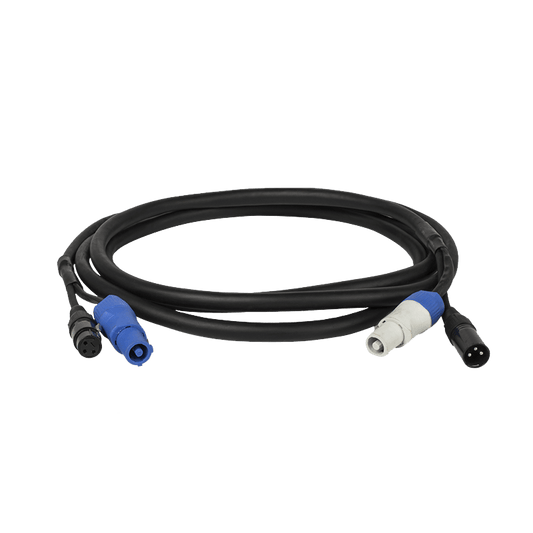 SHEHDS Combination PowerCon Plug with DMX Signal Line