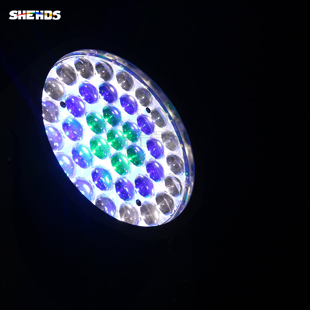 SHEHDS LED Lyres Beam&Wash&Zoom 37x15W RGBW Éclairage de Scène Performance DJ Mariage Concert Théâtre Club