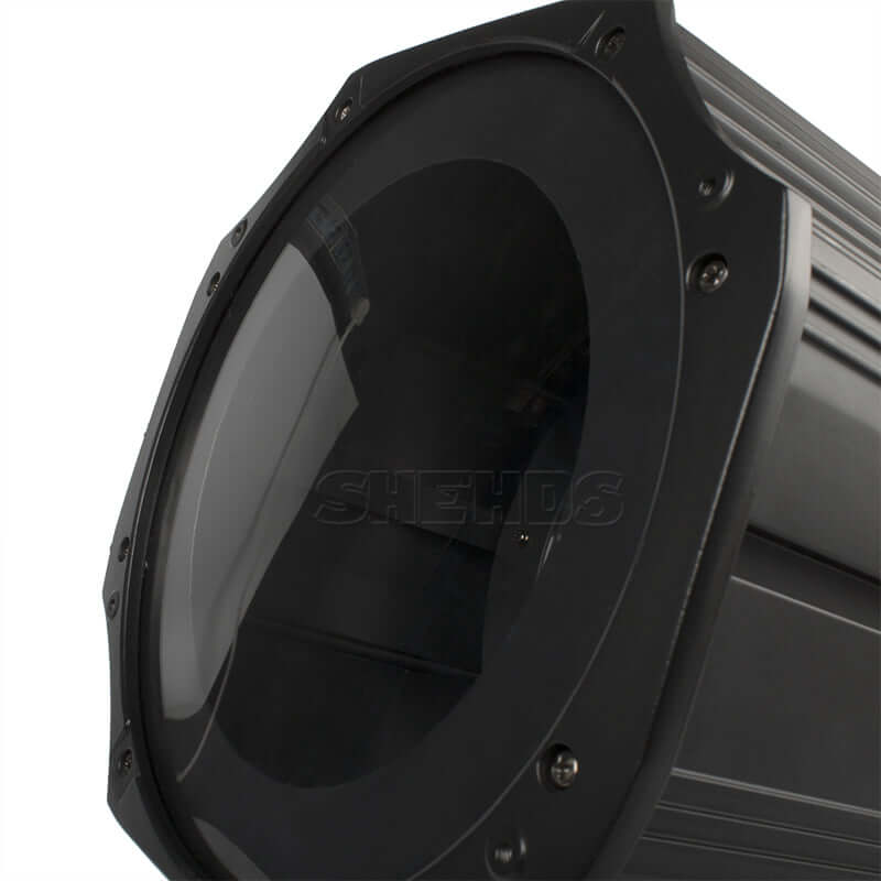 (Avec coupe-flux) Projecteur LED bicolore 200W COB Zoom Éclairage Par Blanc chaud/froid Éclairage de scène DMX 512 Équipement DJ