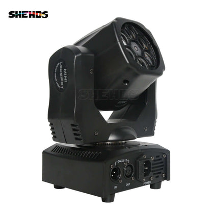 JMS WEBB Lyres 6x15W Laser Beam RGBW Éclairage de Scène Éclairage DJ