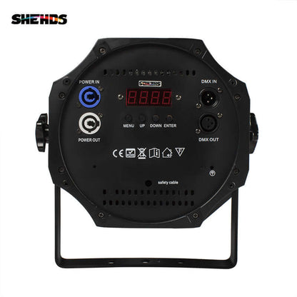 (Avec coupe-flux) Projecteur LED bicolore 200W COB Zoom Éclairage Par Blanc chaud/froid Éclairage de scène DMX 512 Équipement DJ
