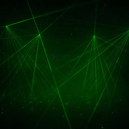 JMS WEBB Lyres 6x15W Laser Beam RGBW Éclairage de Scène Éclairage DJ