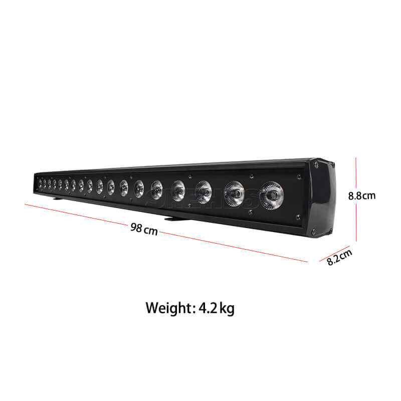 SHEHDS LED Wall Wash 6in1 RGBWA+UV Éclairage de Scène Éclairage de Performance DJ Club