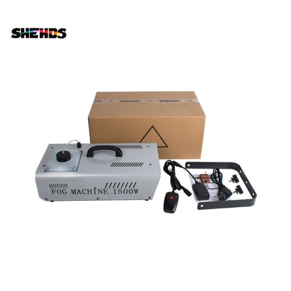 SHEHDS Machine à fumée 1500W (Télécommande filaire DMX512)