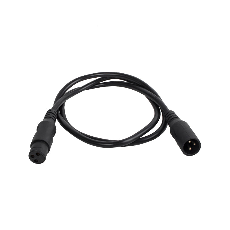 SHEHDS Câbles DMX en caoutchouc, connexion de signal à 3 broches, câble DMX pour éclairage de scène