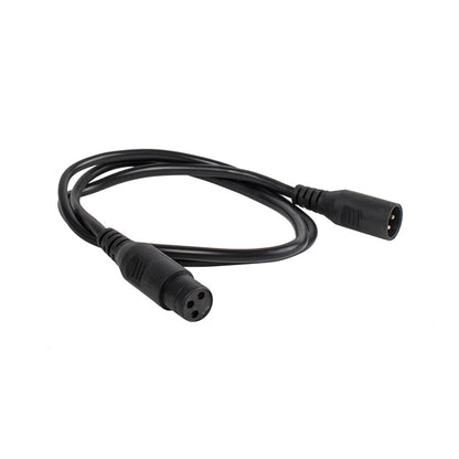 SHEHDS Câbles DMX en caoutchouc, connexion de signal à 3 broches, câble DMX pour éclairage de scène