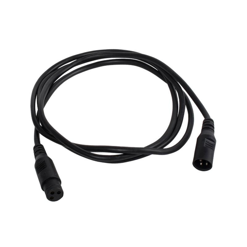 SHEHDS Câbles DMX en caoutchouc, connexion de signal à 3 broches, câble DMX pour éclairage de scène