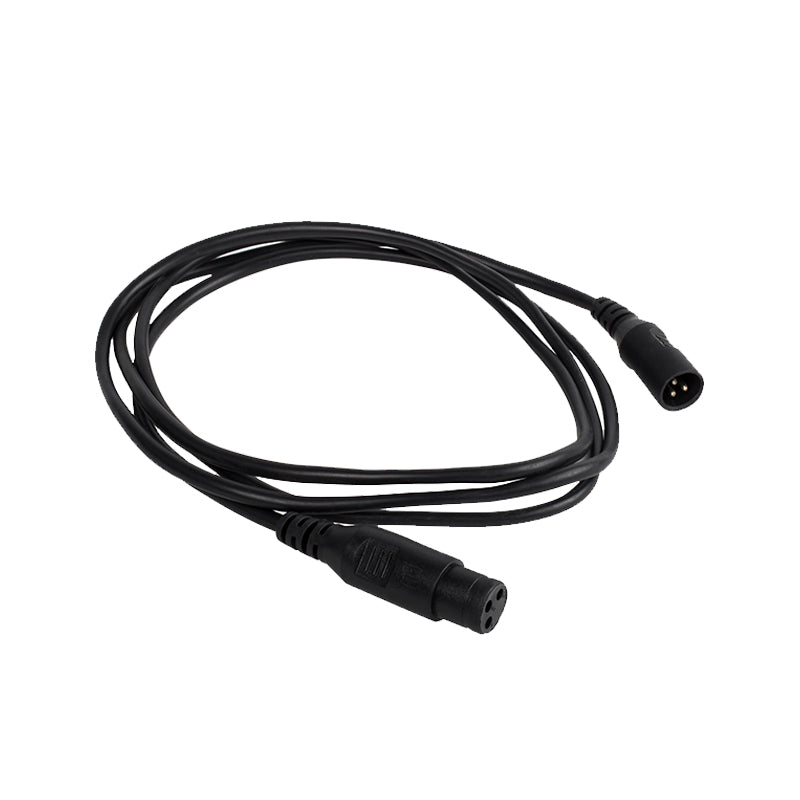 SHEHDS Câbles DMX en caoutchouc, connexion de signal à 3 broches, câble DMX pour éclairage de scène