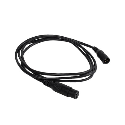 SHEHDS Câbles DMX en caoutchouc, connexion de signal à 3 broches, câble DMX pour éclairage de scène
