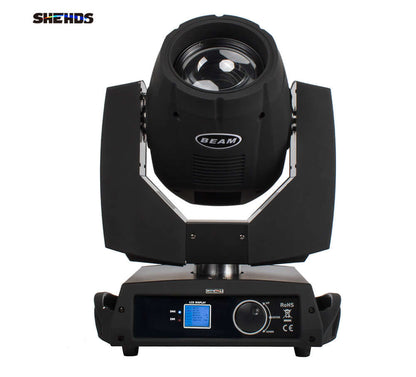 SHEHDS Beam 230W 7R (Version Bouton) Éclairage de Scène DJ Performance Stage Mariage DJ Club