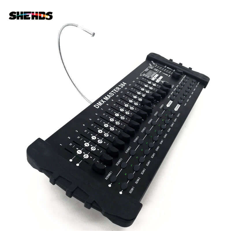SHEHDS Contrôleur DMX pour éclairage de scène console DMX 512, équipement de contrôle DJ