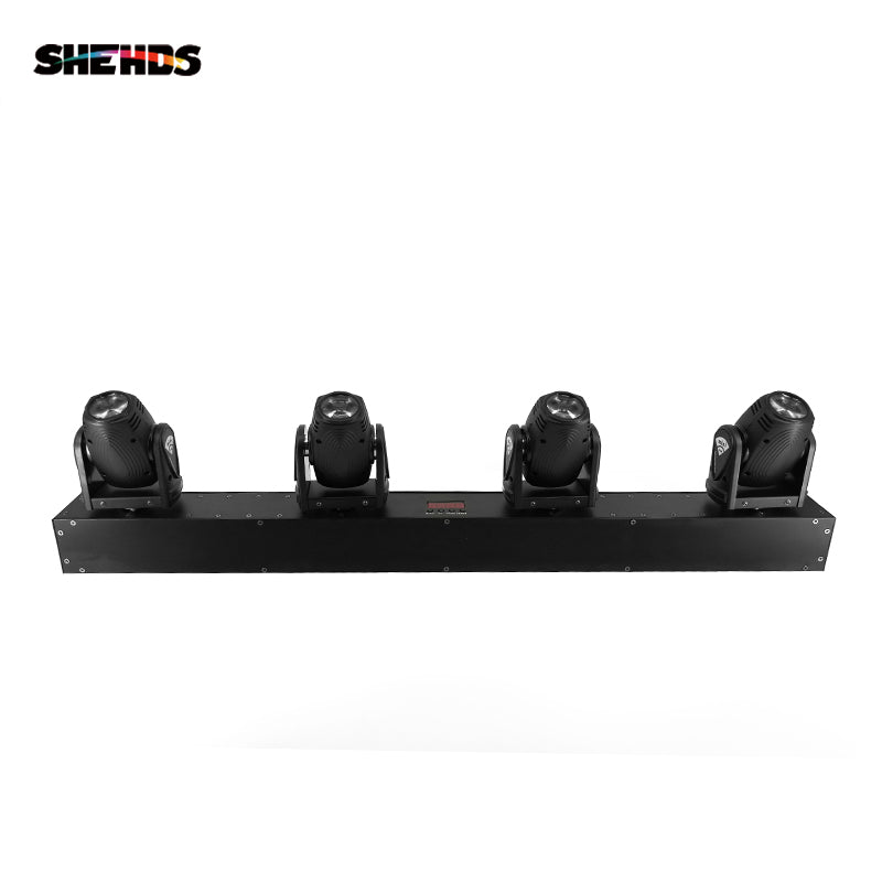 SHEHDS LED Spot Lyres 4x10W RGBW Beam Éclairage de Scène Éclairage de Performance Mariage Concert