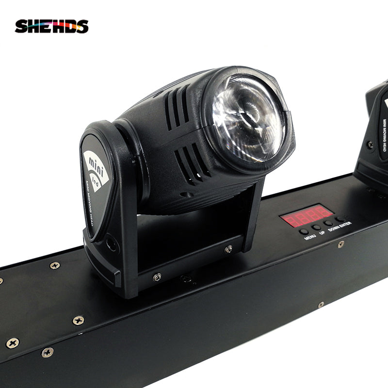 SHEHDS LED Spot Lyres 4x10W RGBW Beam Éclairage de Scène Éclairage de Performance Mariage Concert