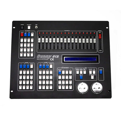 SHEHDS Console de contrôle DMX512 Équipement DJ Disco Consoles d'éclairage DMX Contrôle des lumières de scène