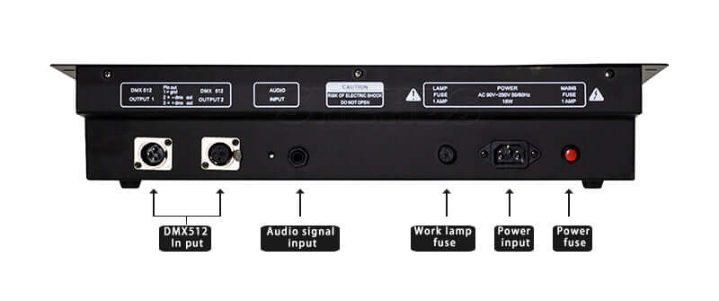 SHEHDS Console de contrôle DMX512 Équipement DJ Disco Consoles d'éclairage DMX Contrôle des lumières de scène
