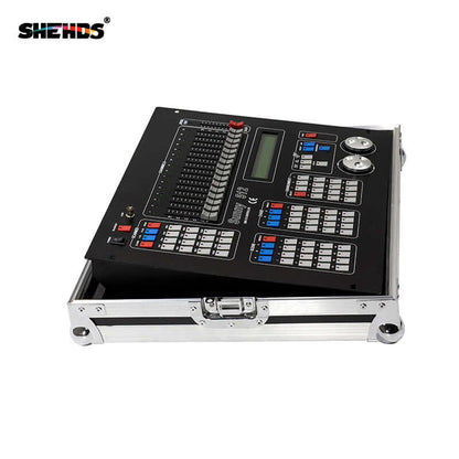 SHEHDS Console de contrôle DMX512 Équipement DJ Disco Consoles d'éclairage DMX Contrôle des lumières de scène