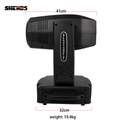 SHEHDS (Hybrid) Lyres Beam&Spot& Wash 350W 17R Éclairage de Scène Éclairage DJ