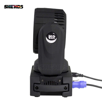 SHEHDS LED Beam Lyres 12x12W RGBW Éclairage de Scène DMX512 Performance DJ Club Concert