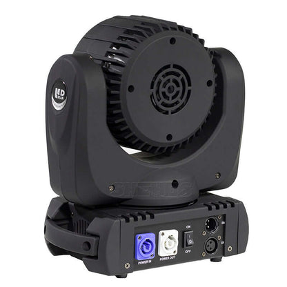 SHEHDS 12x12W RGBW LED Beam Moving Head Lights DMX512