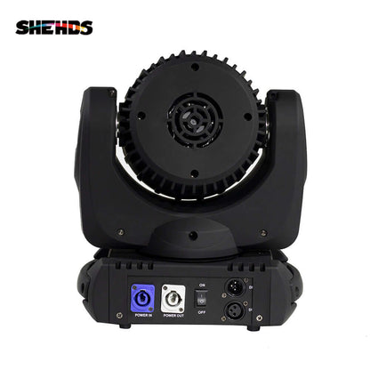 SHEHDS LED Beam Lyres 12x12W RGBW Éclairage de Scène DMX512 Performance DJ Club Concert