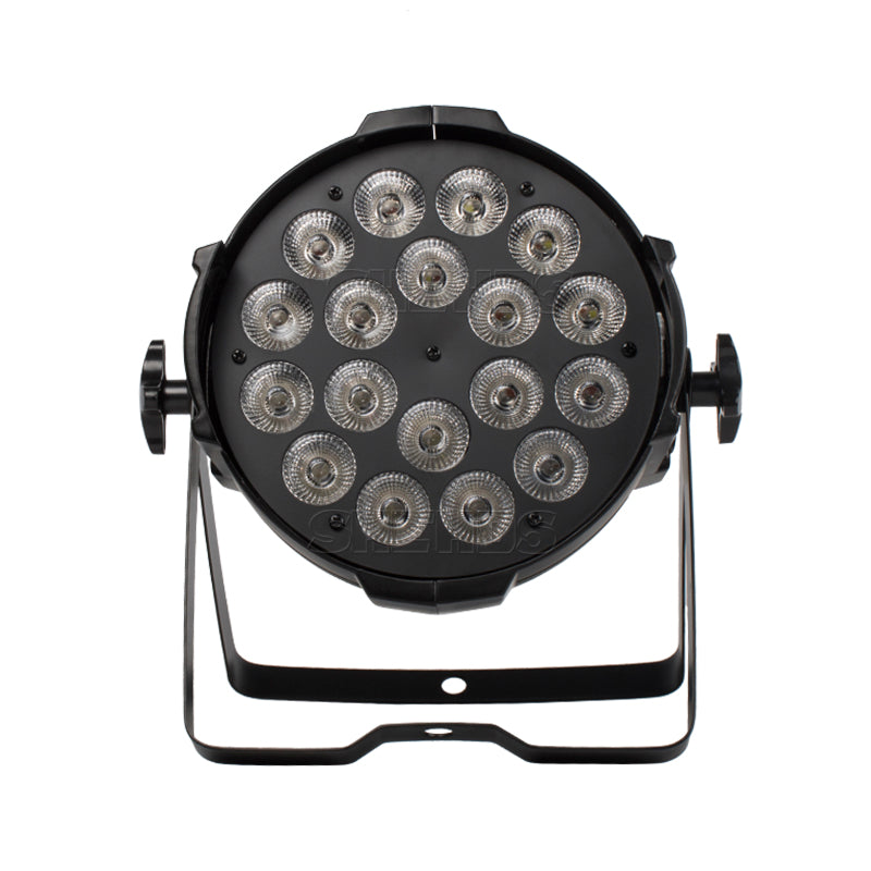 SHEHDS Alliage aluminium LED  18x18W RGBWA+UV 4/6In1 Éclairage Par Éclairage de Performance DJ