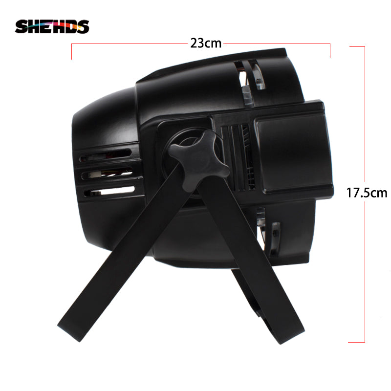 SHEHDS Alliage aluminium LED  18x18W RGBWA+UV 4/6In1 Éclairage Par Éclairage de Performance DJ
