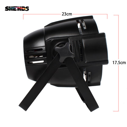 SHEHDS Alliage aluminium LED  18x18W RGBWA+UV 4/6In1 Éclairage Par Éclairage de Performance DJ